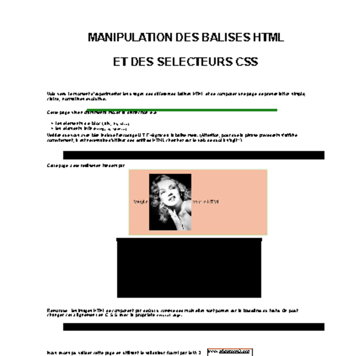 Tp19 - useful!!!! - MANIPULATION DES BALISES HTML ET DES SELECTEURS CSS ...