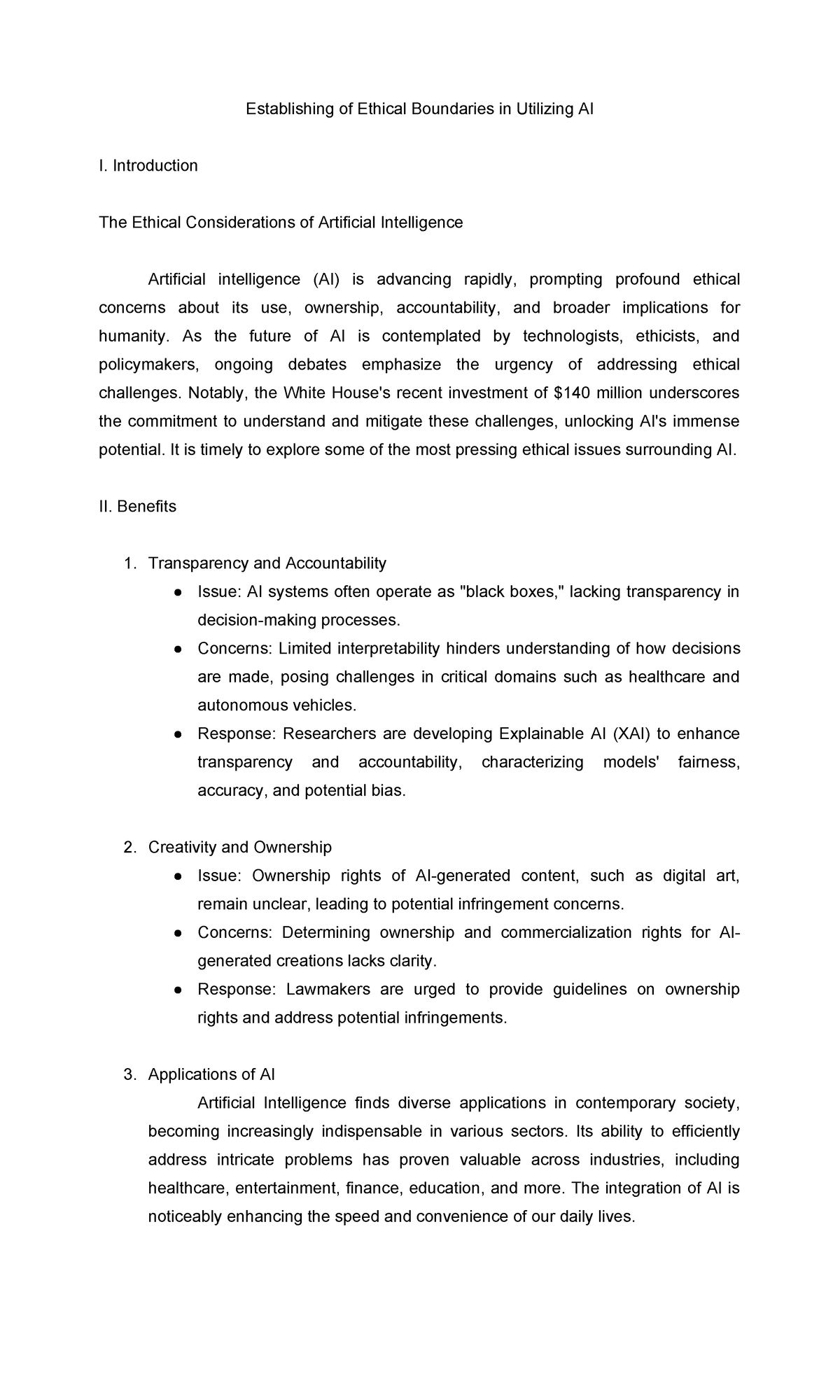 Establishing of Ethical Boundaries in Utilizing- ABRAHAM, EJ ...