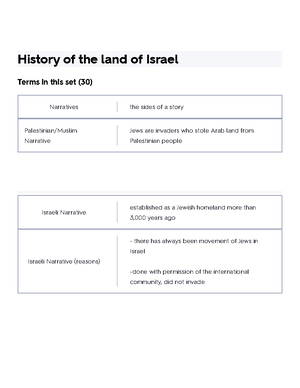 History Of Modern State Of Israel Flashcards Quizlet - History Of ...