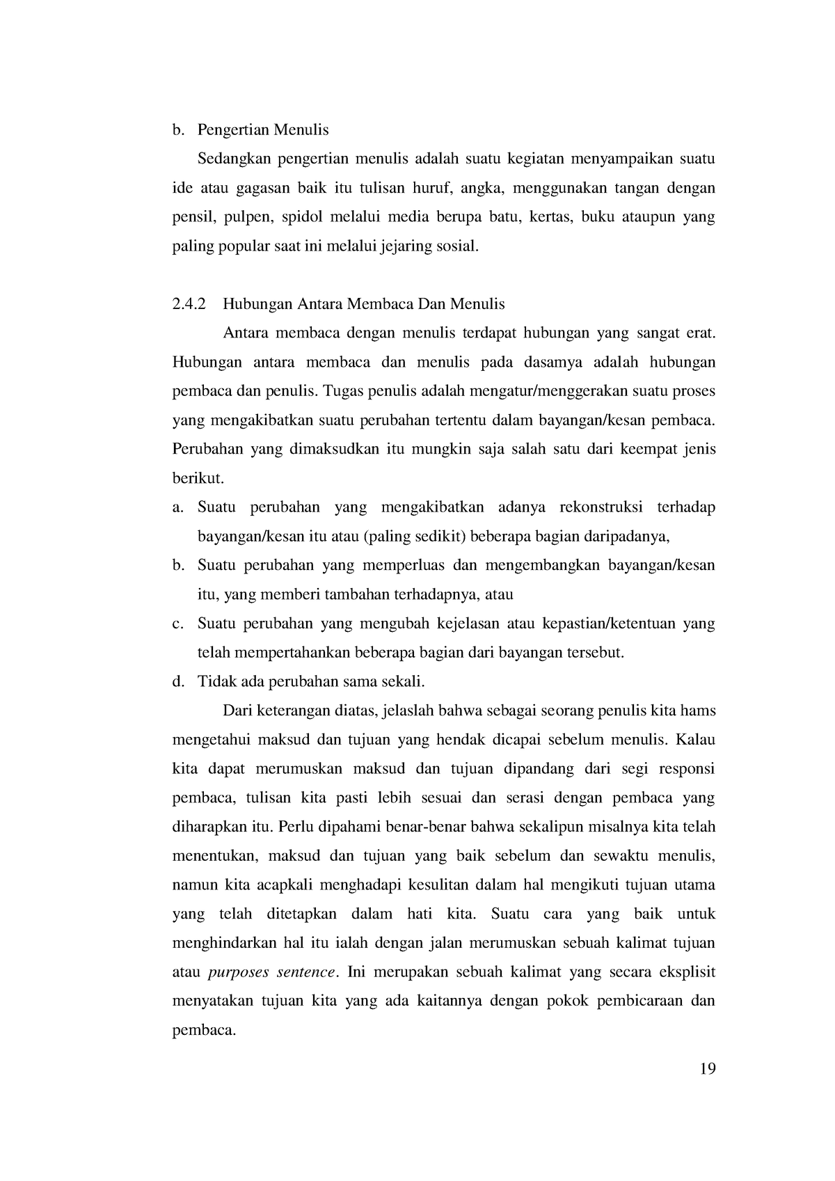 Materi Bahasa Arab Udud Bab -23 - 19 B. Pengertian Menulis Sedangkan ...