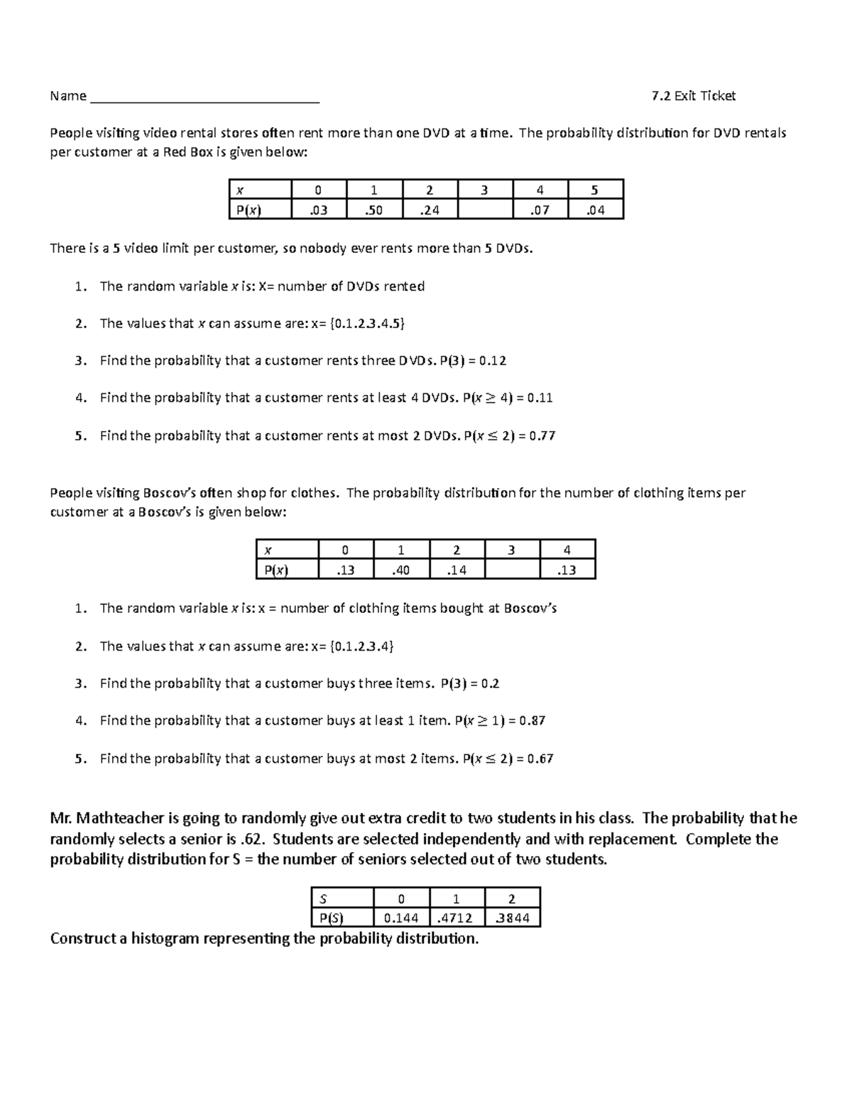 7.2 Exit Ticket - Google Docs - Name                                7 