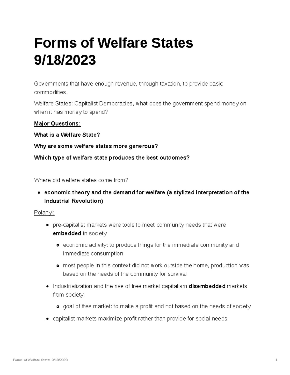 7a9e74eb2a1b476f89d7846d3dc4c8fe Forms of Welfare States 9182023