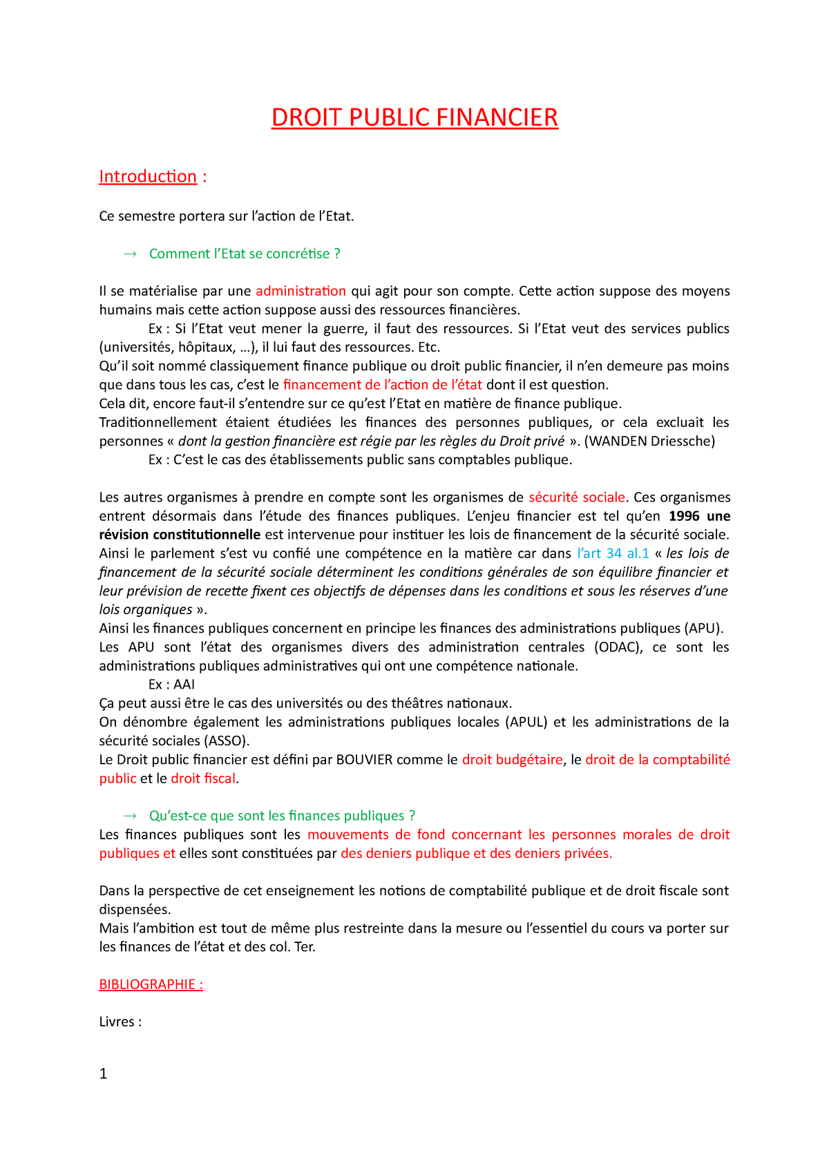 dissertation juridique finance publique