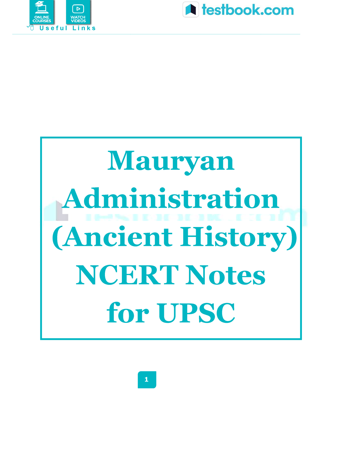 essay on mauryan administration