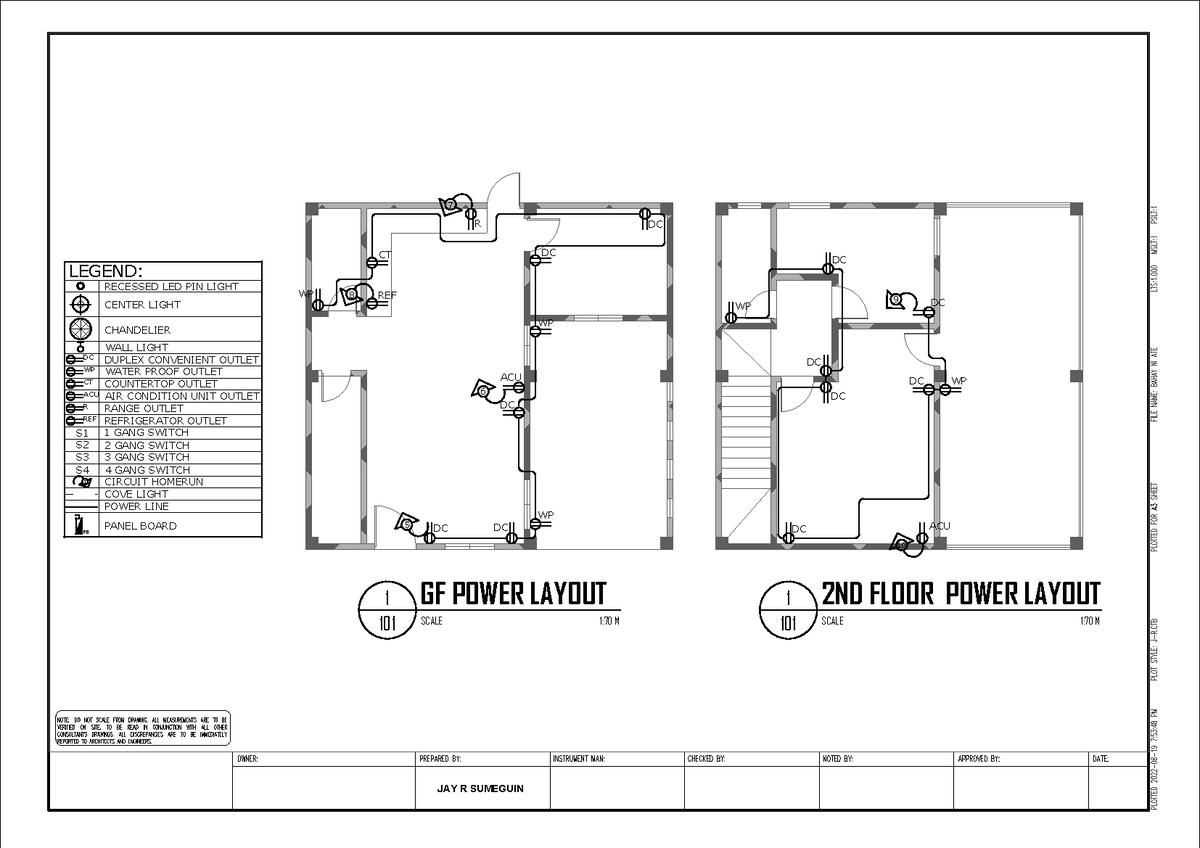 Power Layout - BS Architecture - Studocu