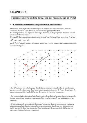 Corrigé TD N°4 2021 2022 - Physique Des Matériaux. SMP- S5. TD N°4 ...