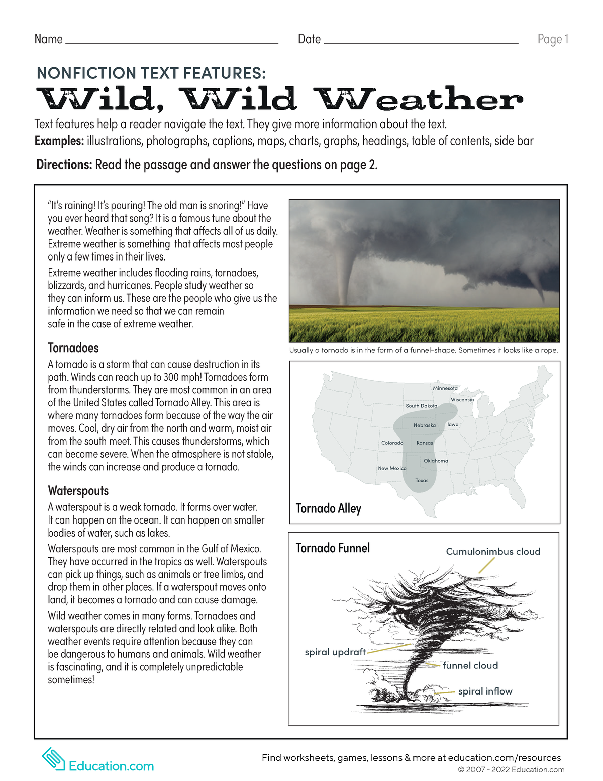 wild weather essay