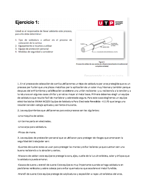 Tarea 9- Proceso DE Manufactura - “AÑO DE LA UNIDAD, LA PAZ Y EL ...