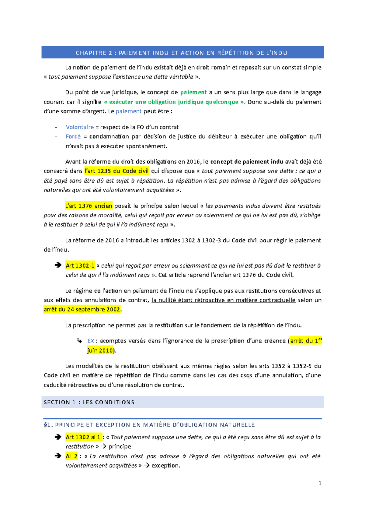 Paiement Indu Prescription – Paiement de l’indu – KVQSW