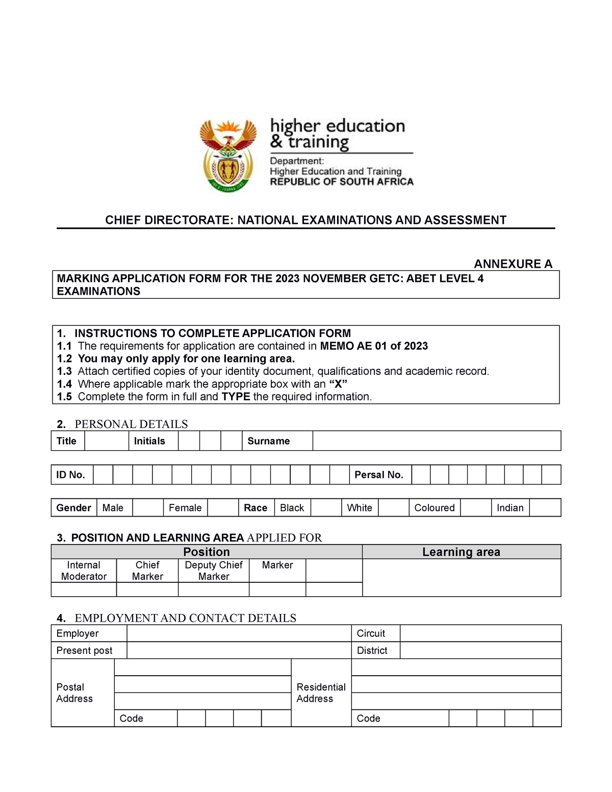 AET Level 4 Circular AND Application Forms FOR November 2023.doc 1 (2 ...