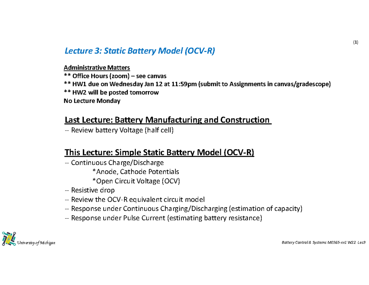 Lec3OCVR W22 blank - notes - ####### (1) ####### (1) This Lecture ...