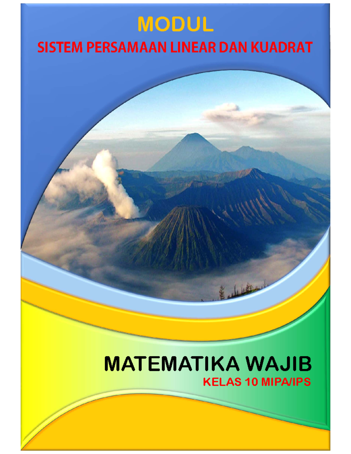 Modul+ Spldtv+DAN+ Kuadrat - MATEMATIKA WAJIB MODUL KELAS 10 MIPA/IPS ...