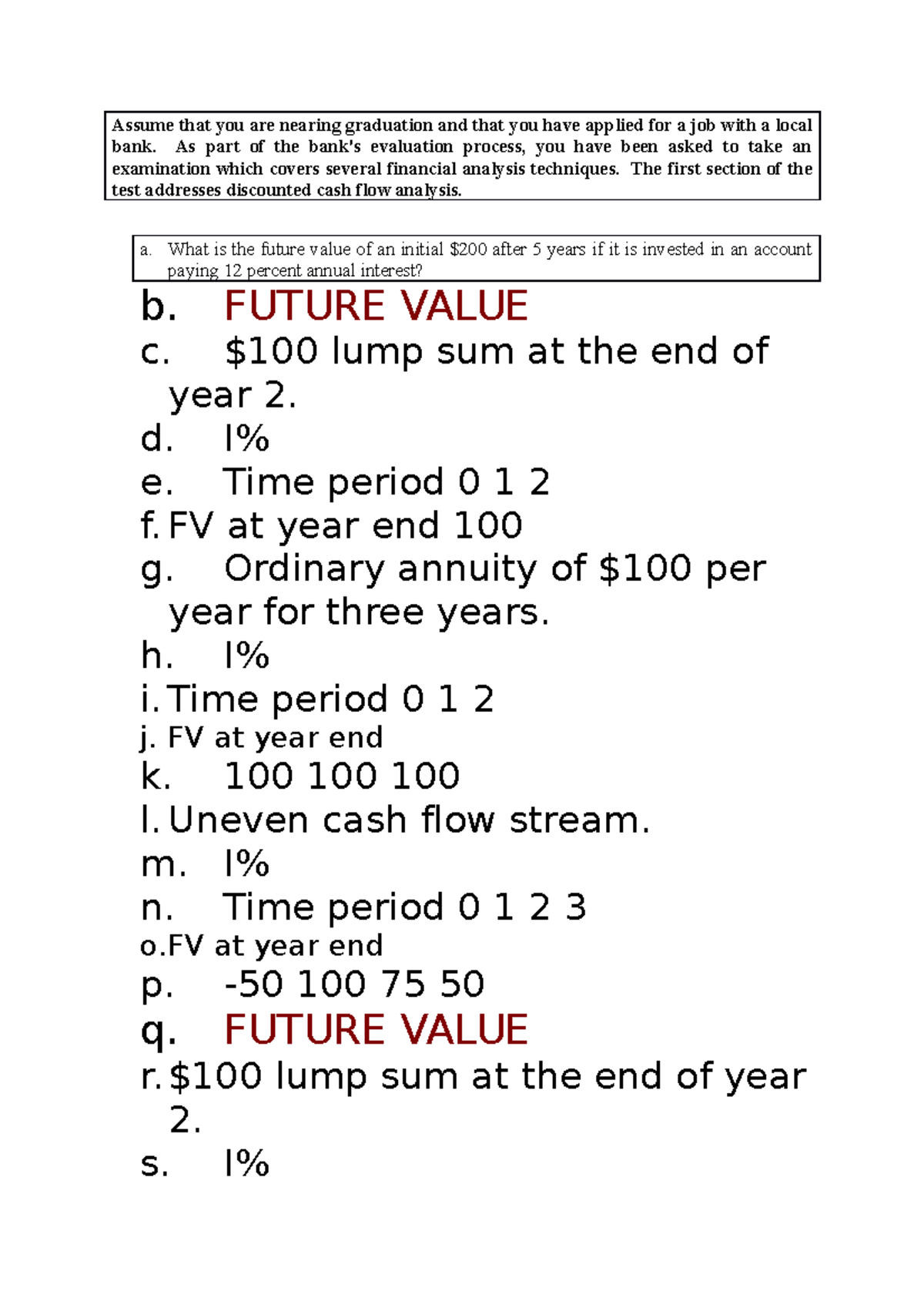 CASE Study 1 2 - INDIVIDUAL ASSIGNMENT - Assume that you are nearing ...
