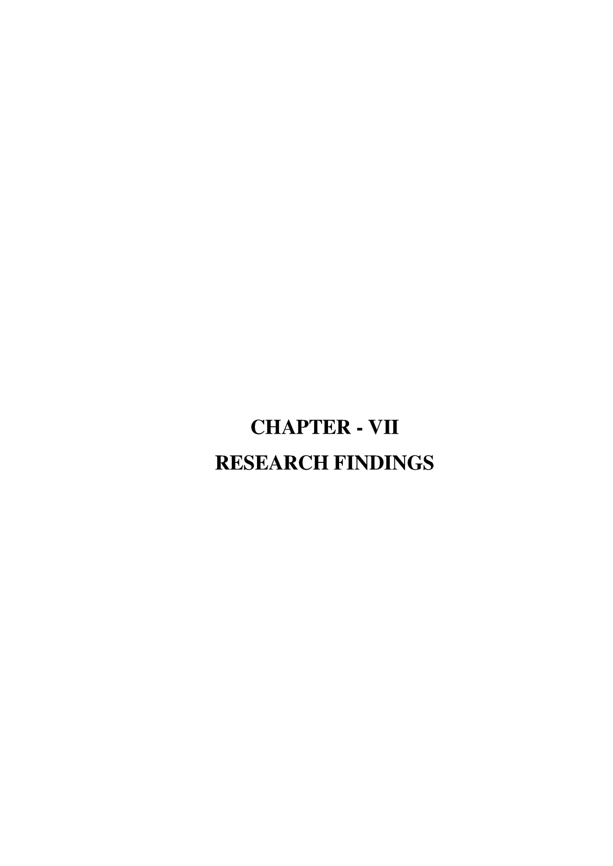 chapter 7 on research