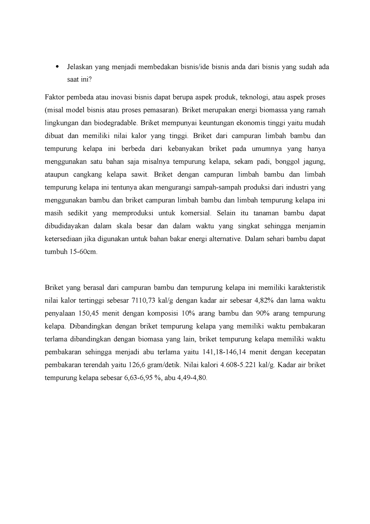 Pembeda Bisnis Jelaskan Yang Menjadi Membedakan Bisniside Bisnis Anda Dari Bisnis Yang Sudah 7370