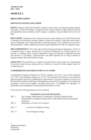 NSTPmodule-3 - GUIDELINES - CWTS MODULE 3 ENVIRONMENTAL PROTECTION ...