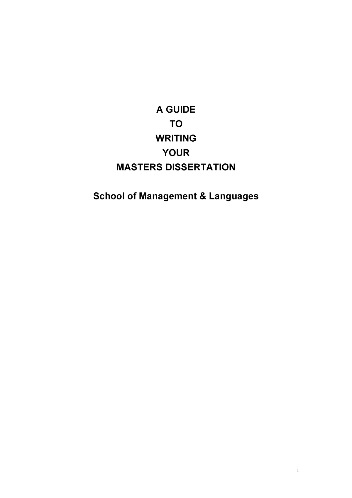 gwu dissertation format