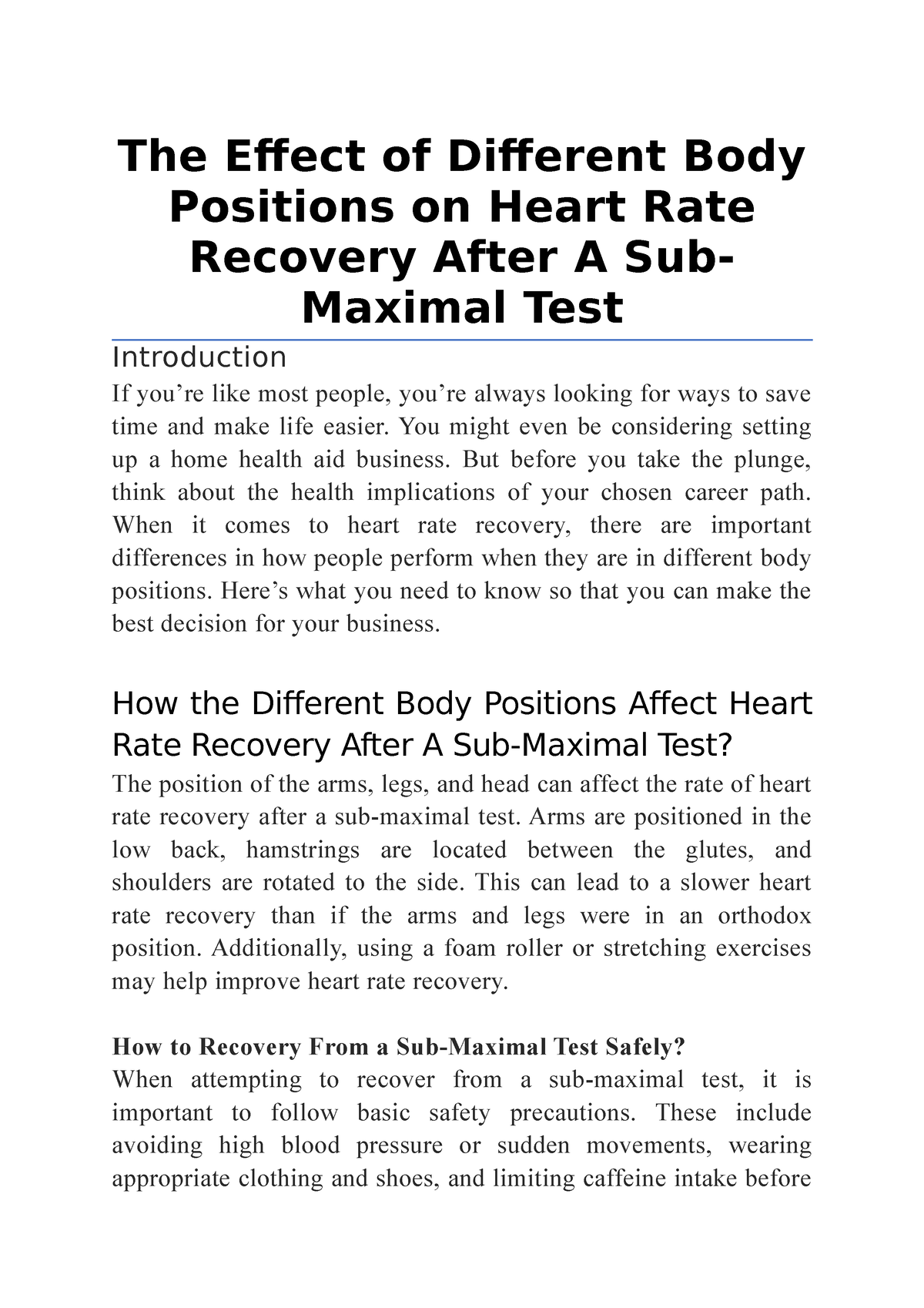 the-effect-of-different-body-positions-on-heart-rate-recovery-after-a