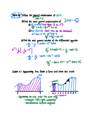 Section 3.1 and 3.2 notes - CMAT 111-Calculus I 3 and 3 Limit ...