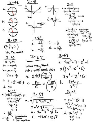 Pre-Calc Basic Skills Review Exam - ©w O 2 [ 0 m 2 T 3 u tKlu`tlaT