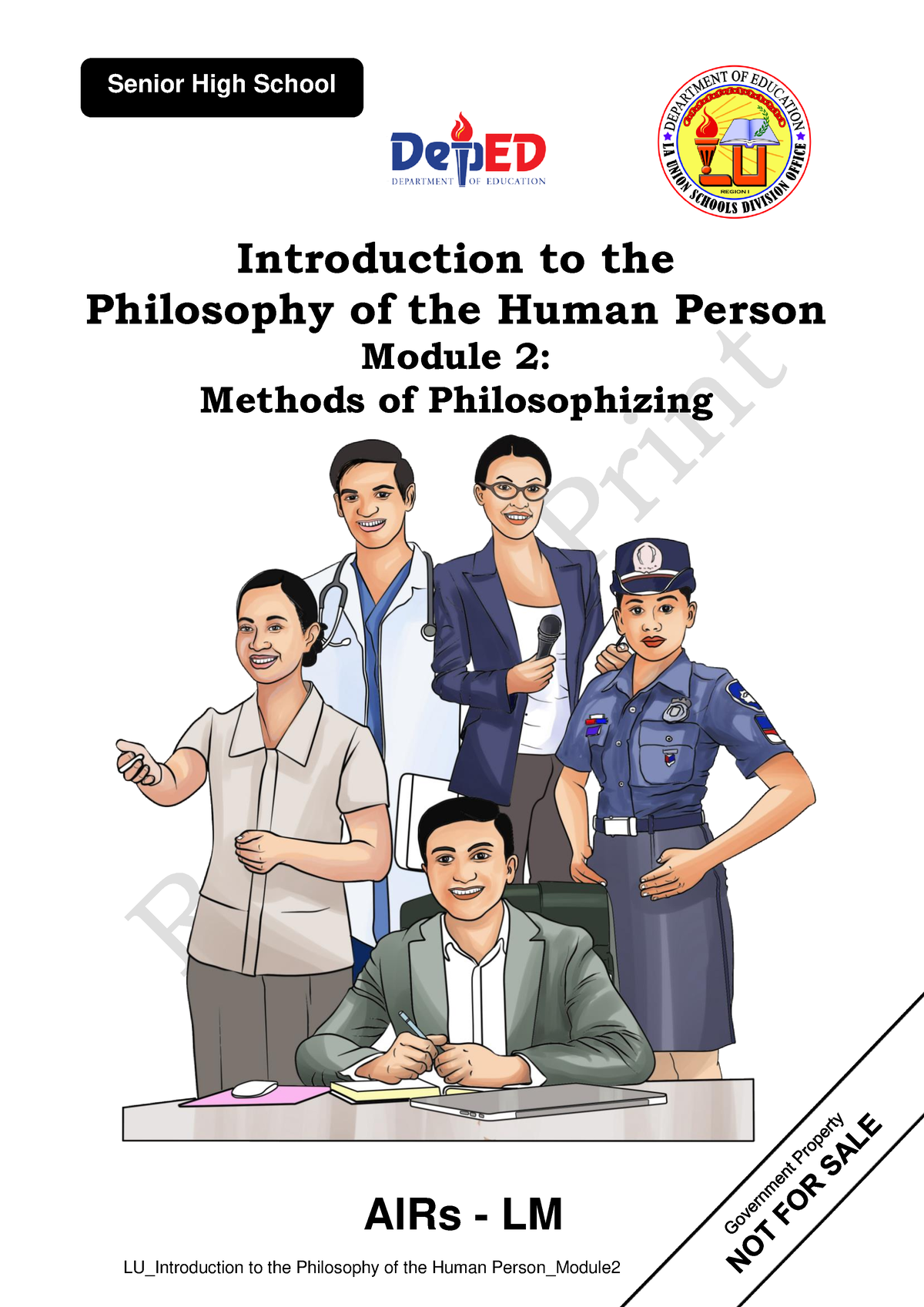 Intro To Philo Q1 Module 2 Methods Of Philosophizing 1 Introduction To The Philosophy Of The 1493
