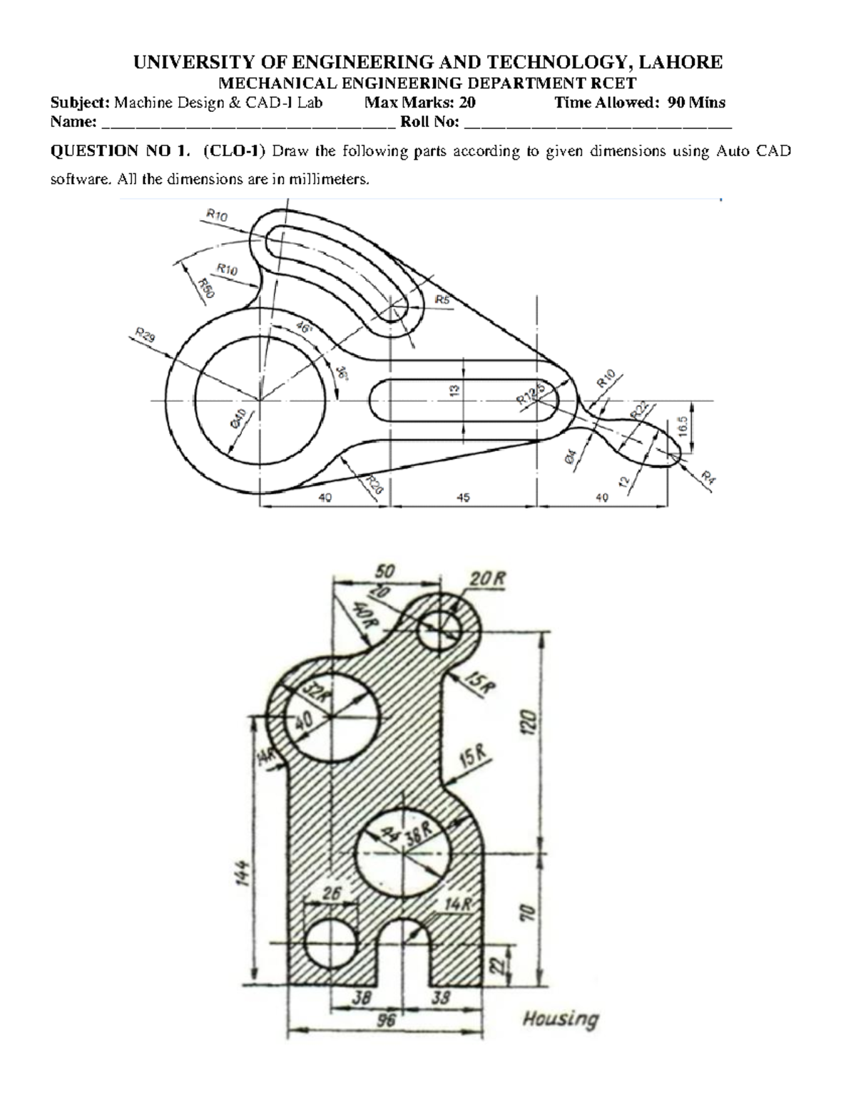 Lab Assessment #1 - related to course assignment - UNIVERSITY OF ...