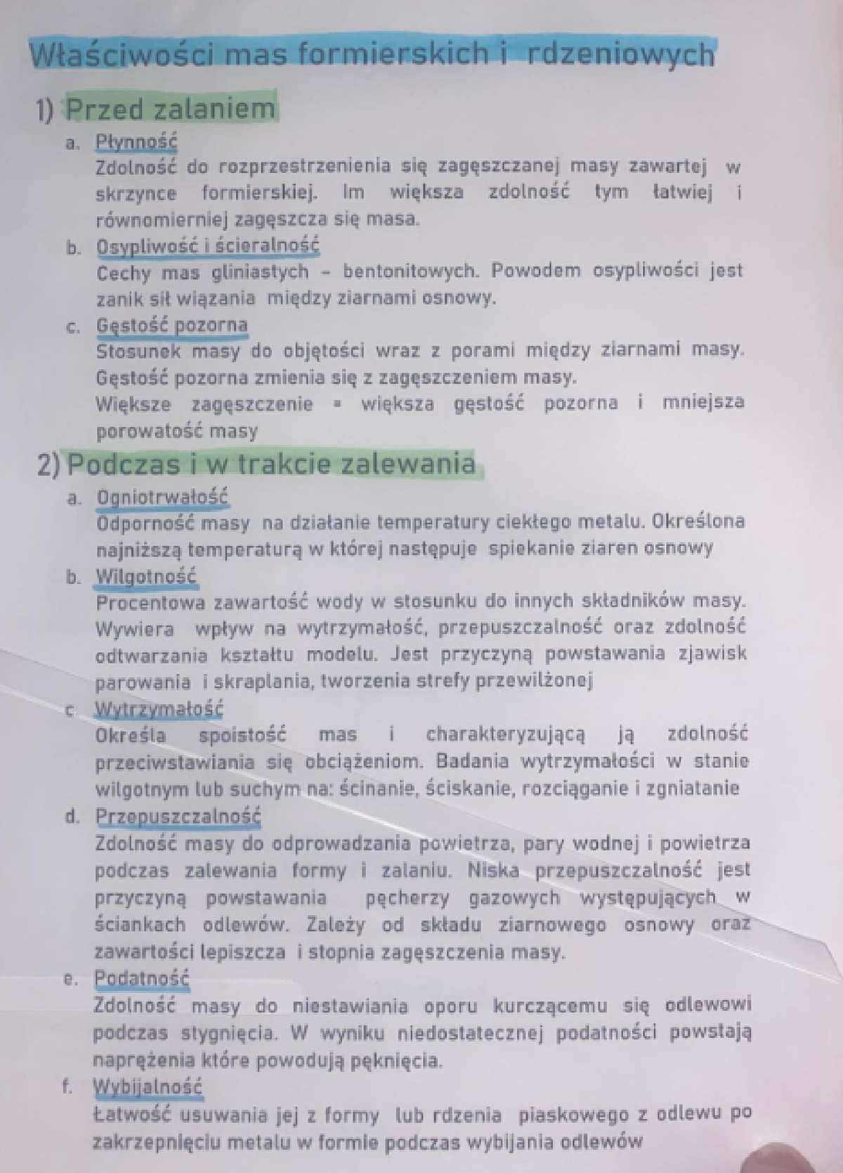 Screenshot 1 - Własciwości Mas Odlewniczych - Metalurgia I Odlewnictwo ...