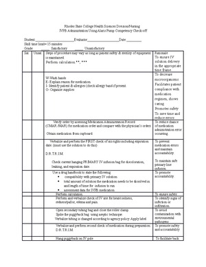 Sepsis Case Scenario Answer Key - 2522 - Studocu