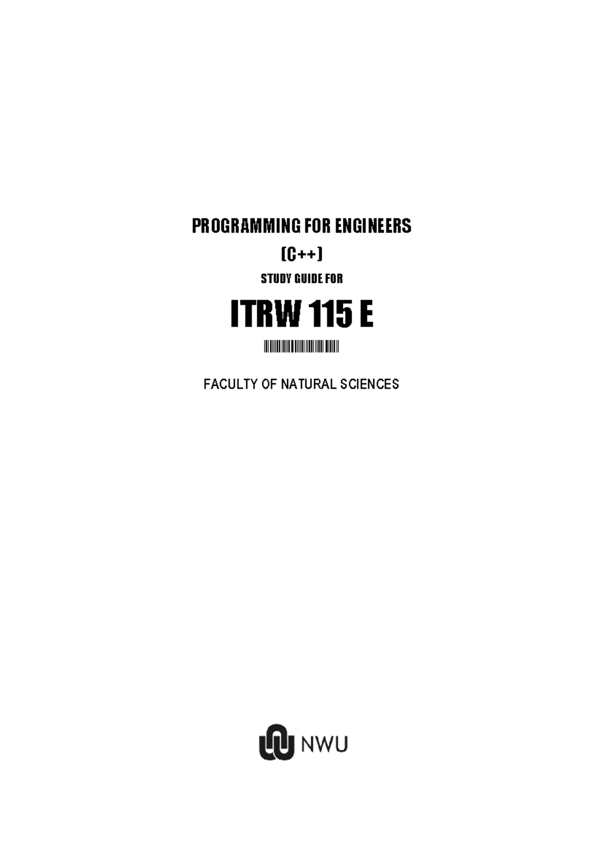 C How to Program 7th Edition - PROGRAMMING FOR ENGINEERS (C++) STUDY ...