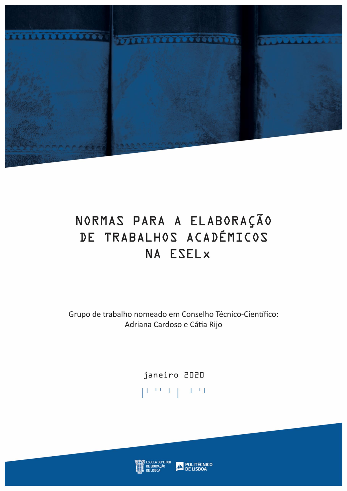 Normas Para A Elaboracao De Trabalhos Academicos Proposta Anexo A Capa De Trabalho De 2686