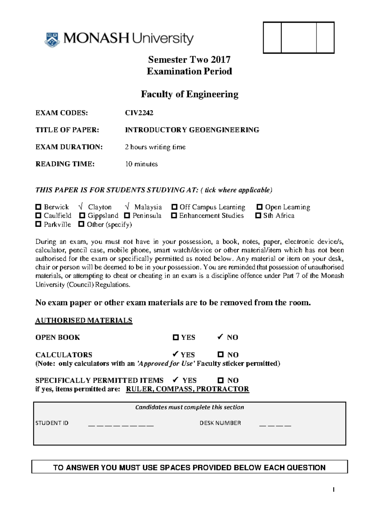 Exam 4 November 2017 Questions Warning Tt Undefined Function 32 Semester Two 2017 Exam 4 November 2017 Questions Warning Tt Undefined Function 32 Semester Two 2017