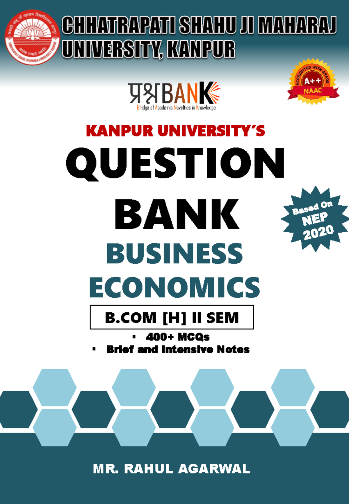 Csjmu Question Paper - KANPUR UNIVERSITY’S QUESTION BANK 400 + MCQs ...