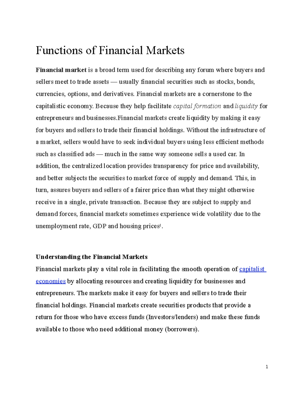 2-The role of the Treasury function - Functions of Financial Markets ...