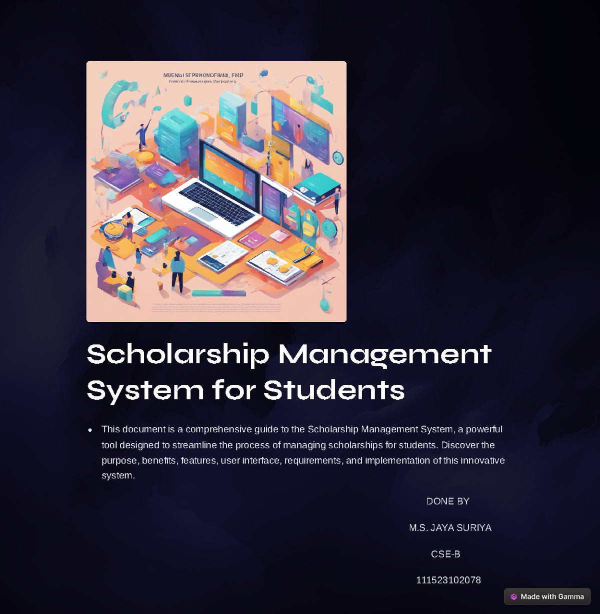Scholarship Management System for Students - Scholarship Management ...