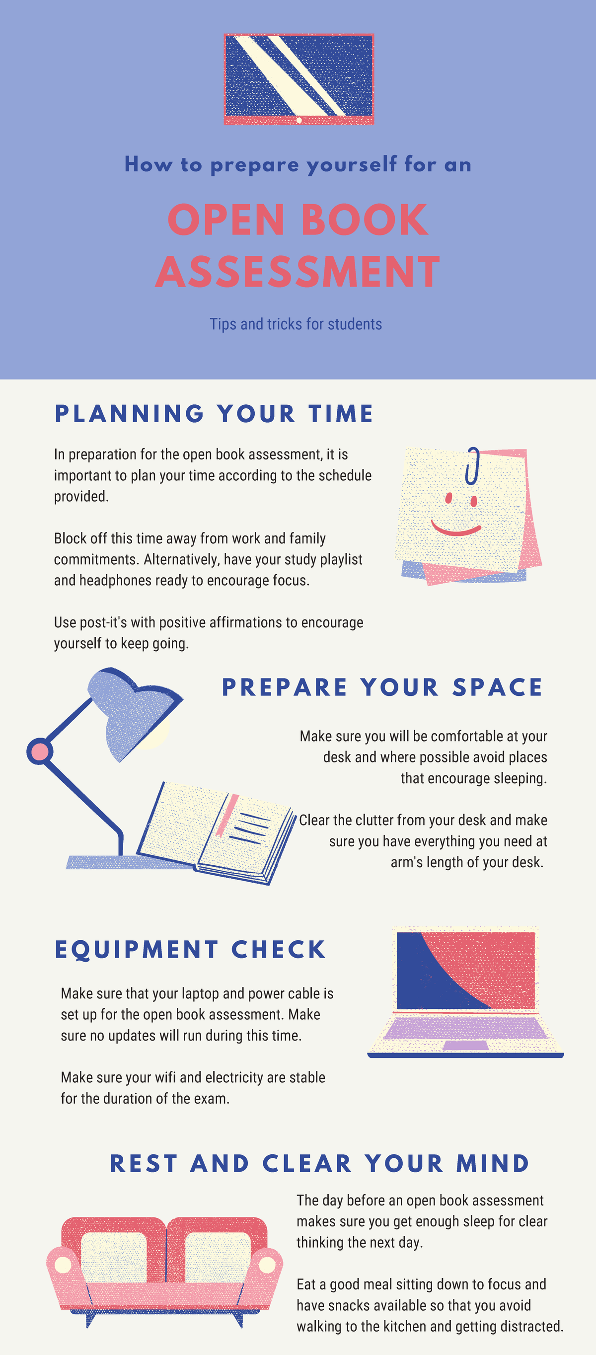 How to prepare yourself for an open book assessment How to prepare