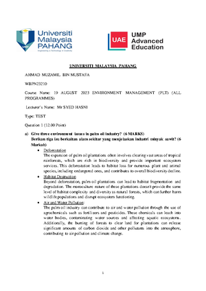 Assignment 1 guidelines - 1. ASSIGNMENT OBJECTIVE Project management is ...