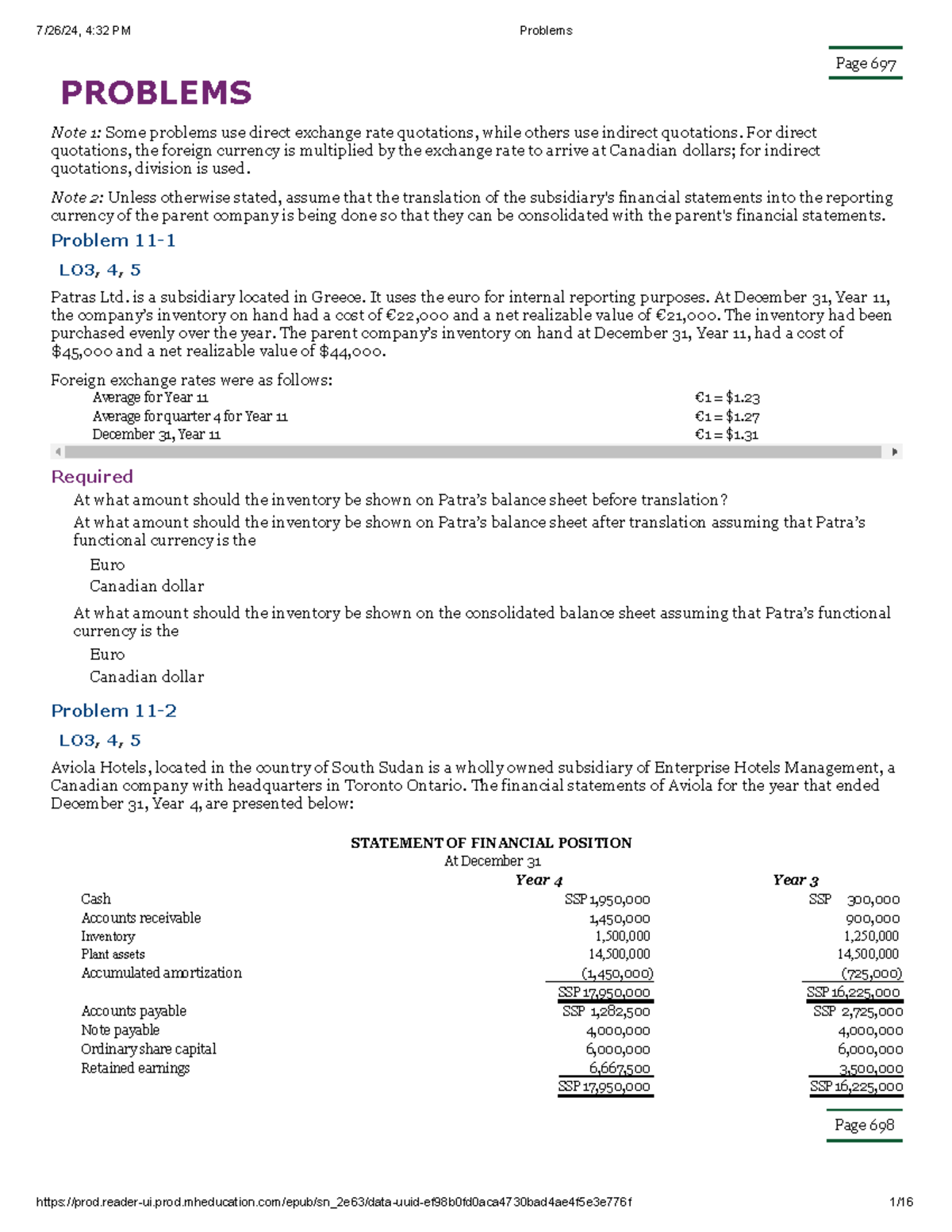 Problems - mandatory question for assignment and exam - Page 697 ...