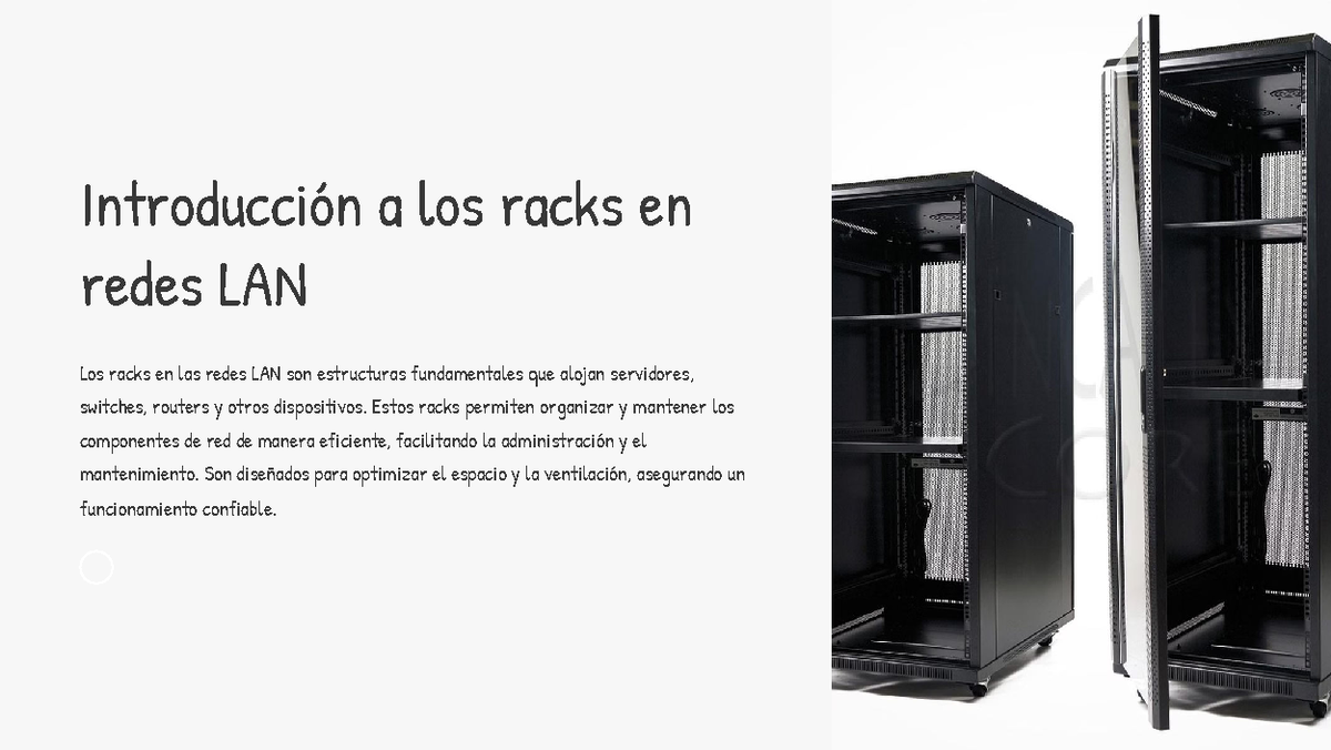 Racks en LAN - Introducción a los racks en redes LAN Los racks en las ...