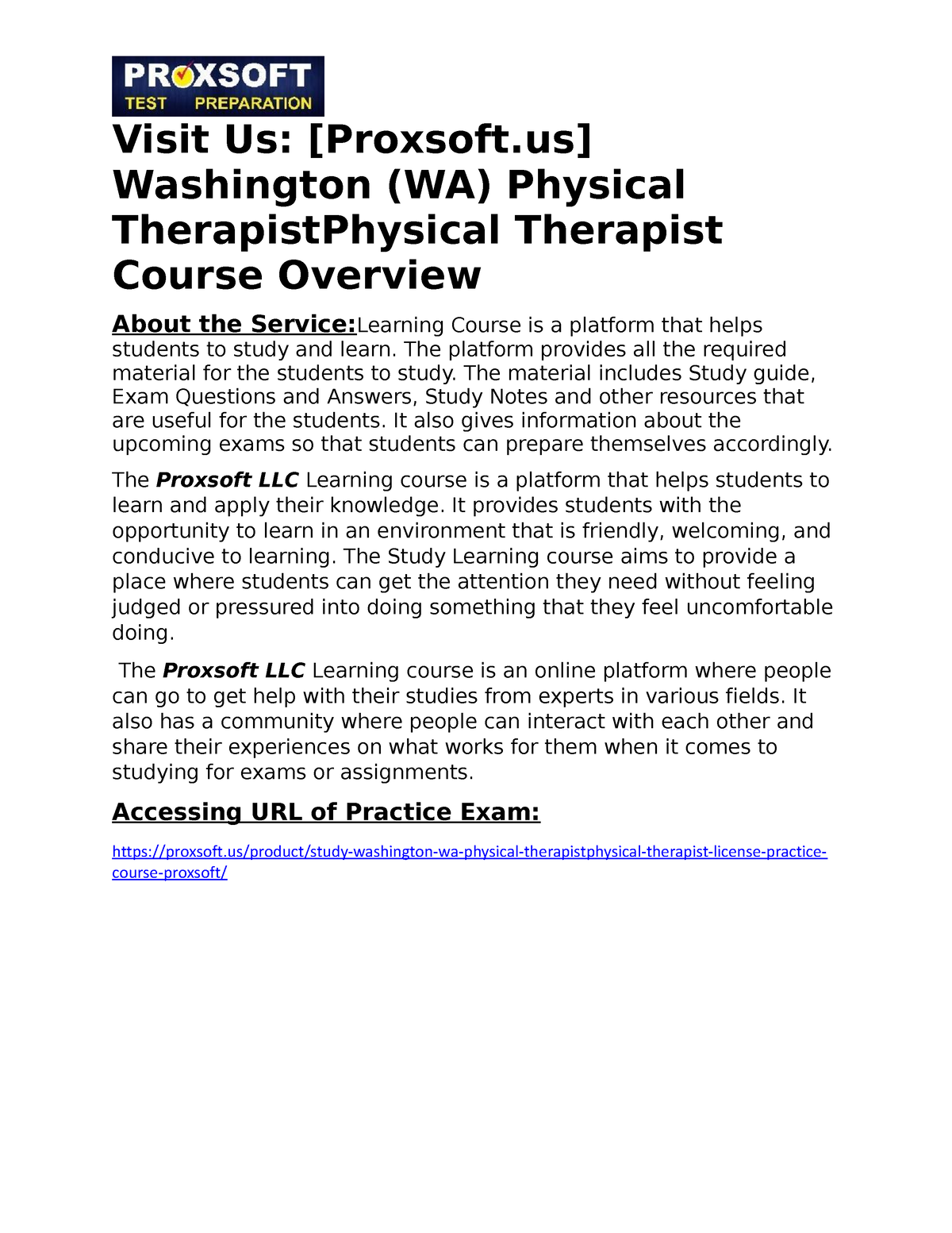 Washington WA Physical TherapistPhysical Therapist Practice Course   Thumb 1200 1553 