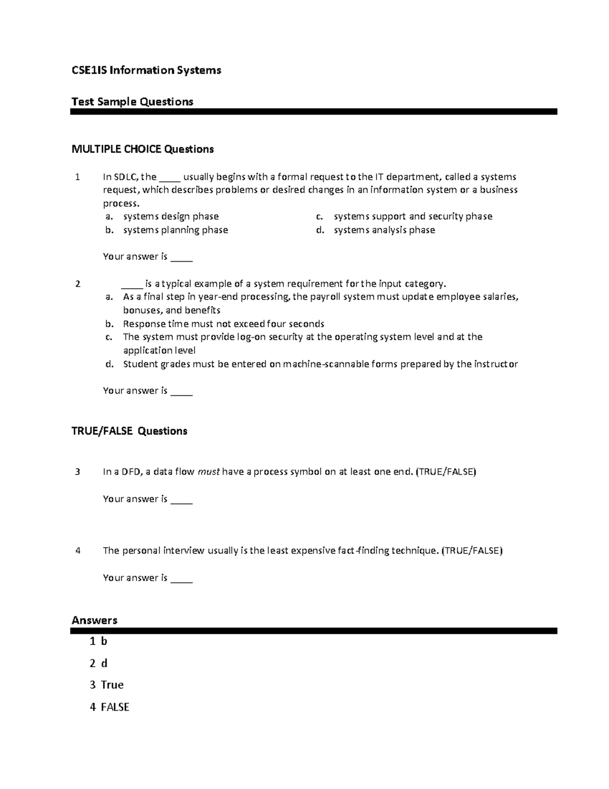 test-sample-cse1is-information-systems-test-sample-questions-multiple