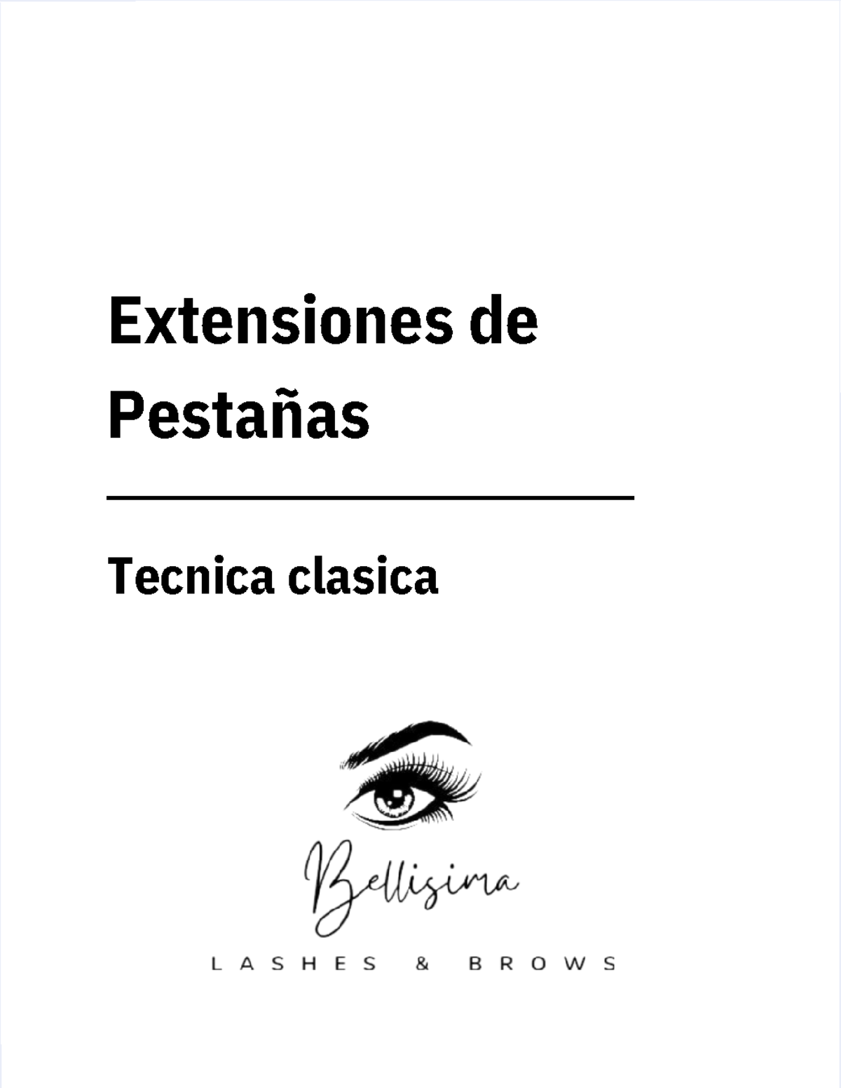 Manual-pestañas-1x1 - nada - Extensiones de Pestañas Tecnica clasica 1 ...
