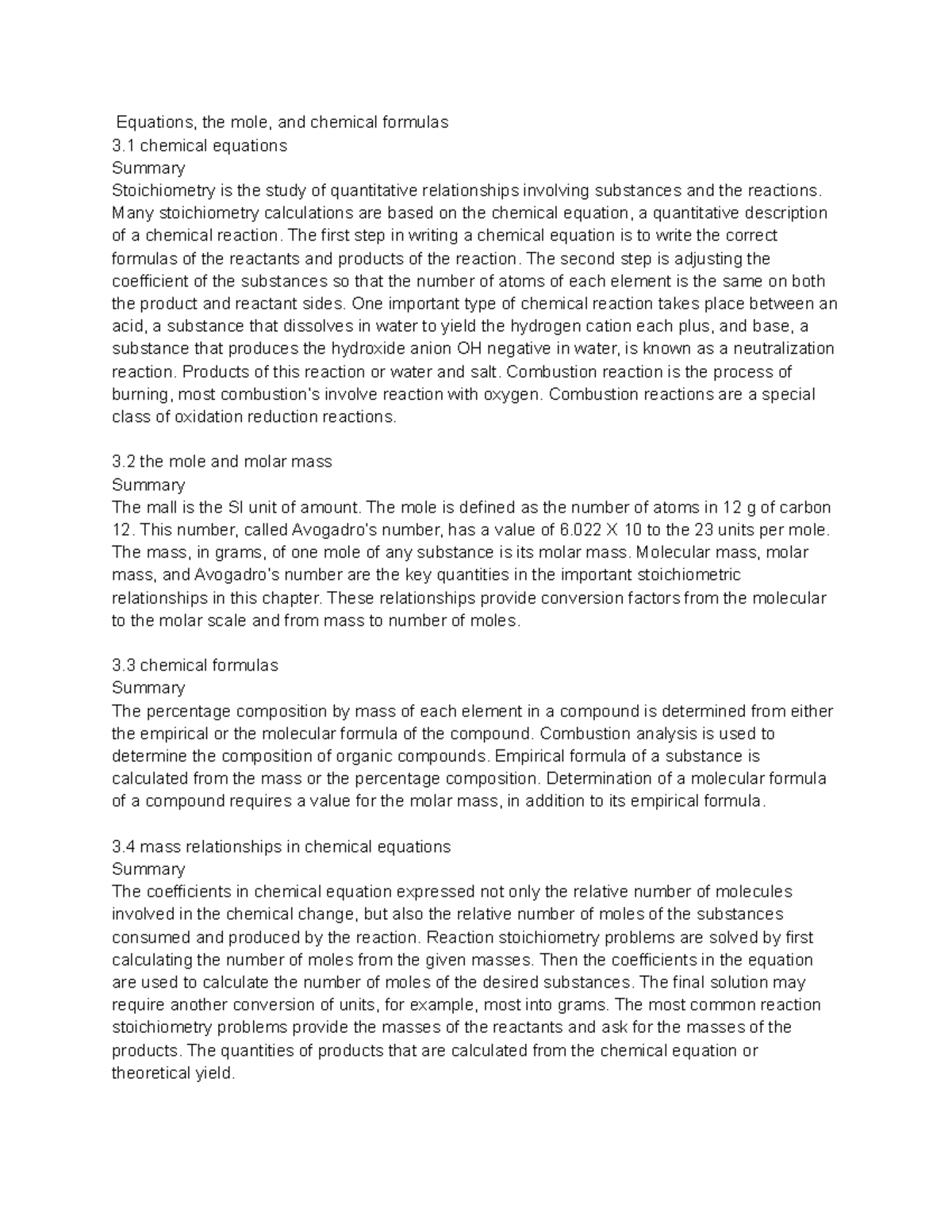 chapter-3-equations-the-mole-and-chemical-formulas-3-chemical
