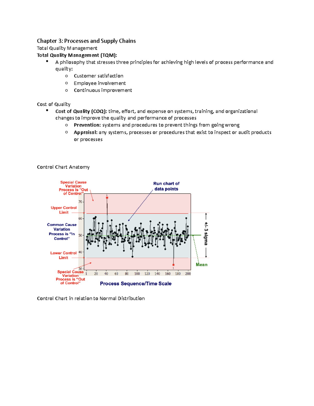 Chapter 3 Processes and Supply Chains Chapter 3 Processes and Supply
