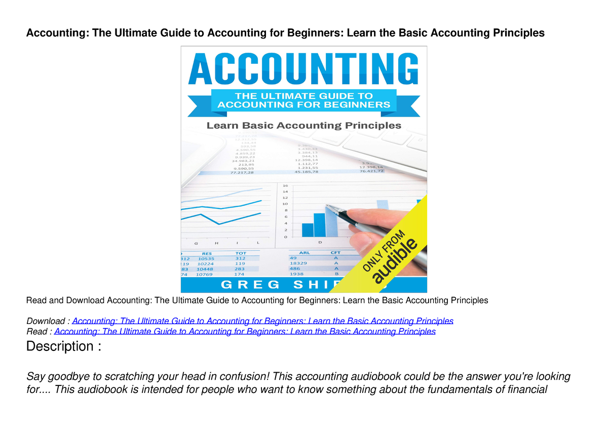 $PDF$/READ/DOWNLOAD Accounting: The Ultimate Guide To Accounting For ...