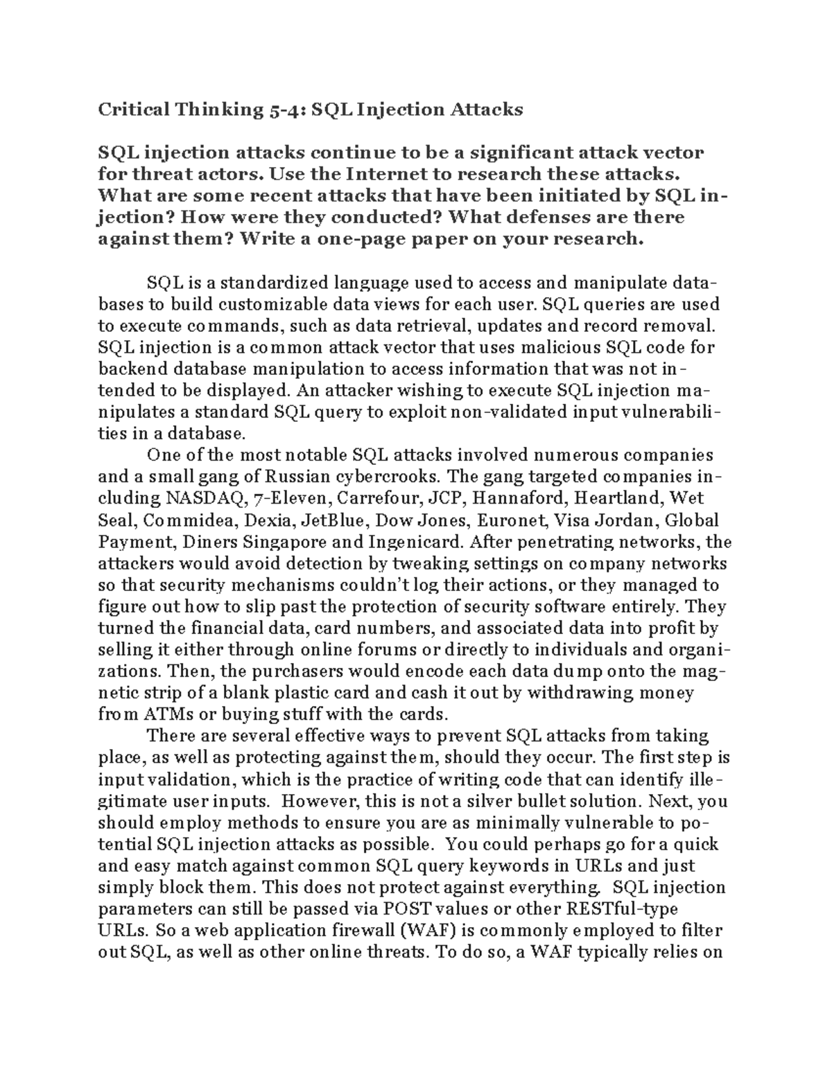 Utar critical thinking assignment 05 image