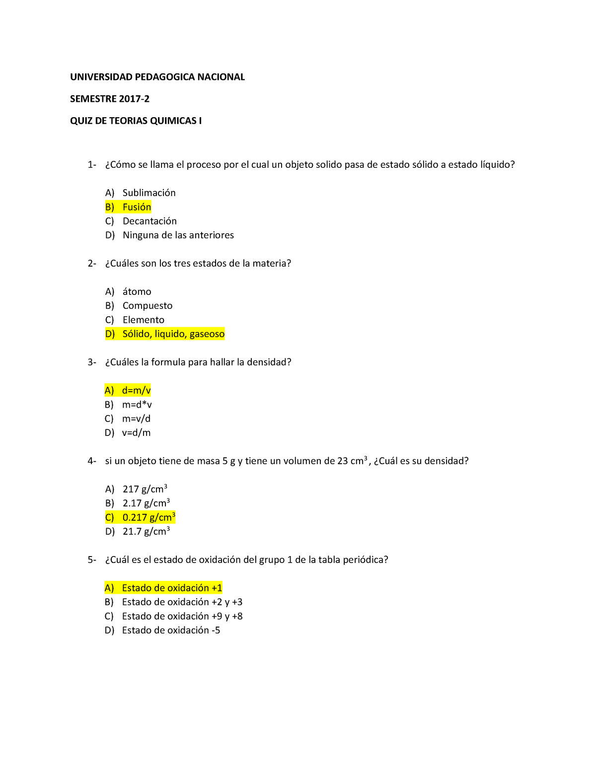 Examen 15 Septiembre 2014 Preguntas Y Respuestas Upn Studocu