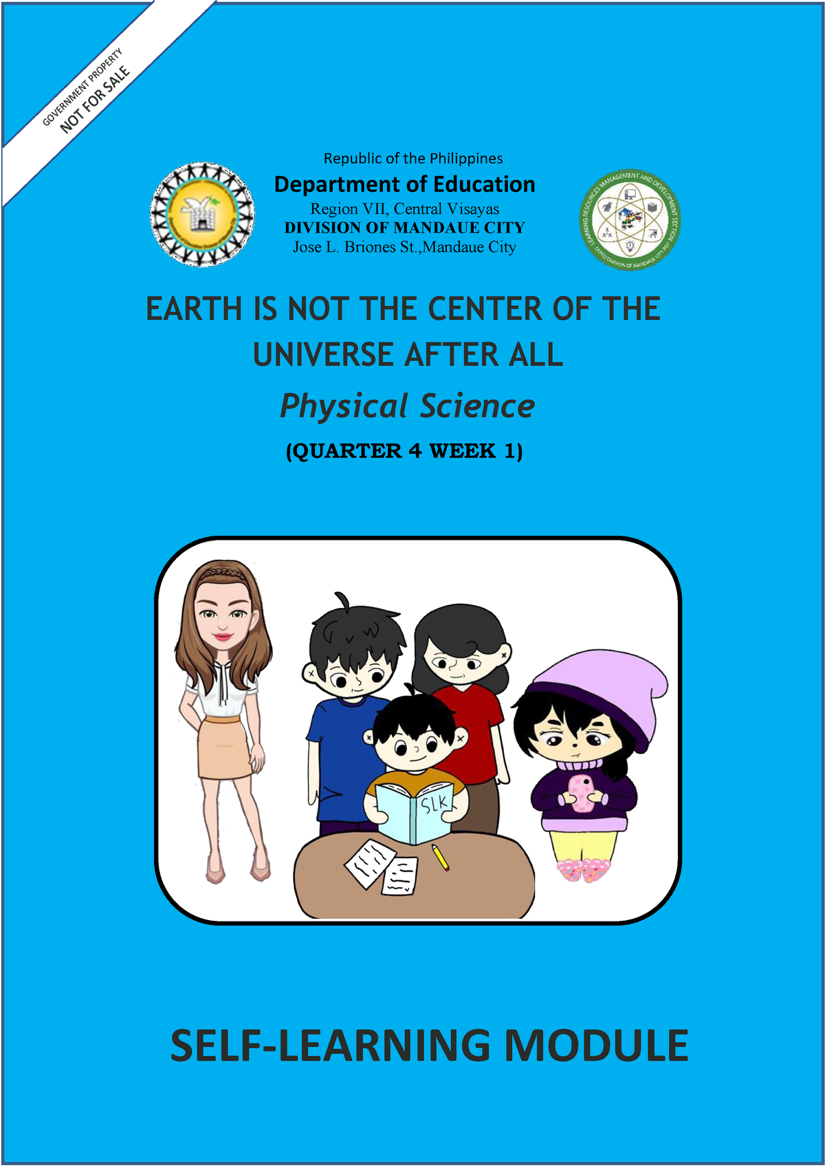 Physical Science Q4 Module 1 Earth Is Not The Center Of The Universe 2 ...