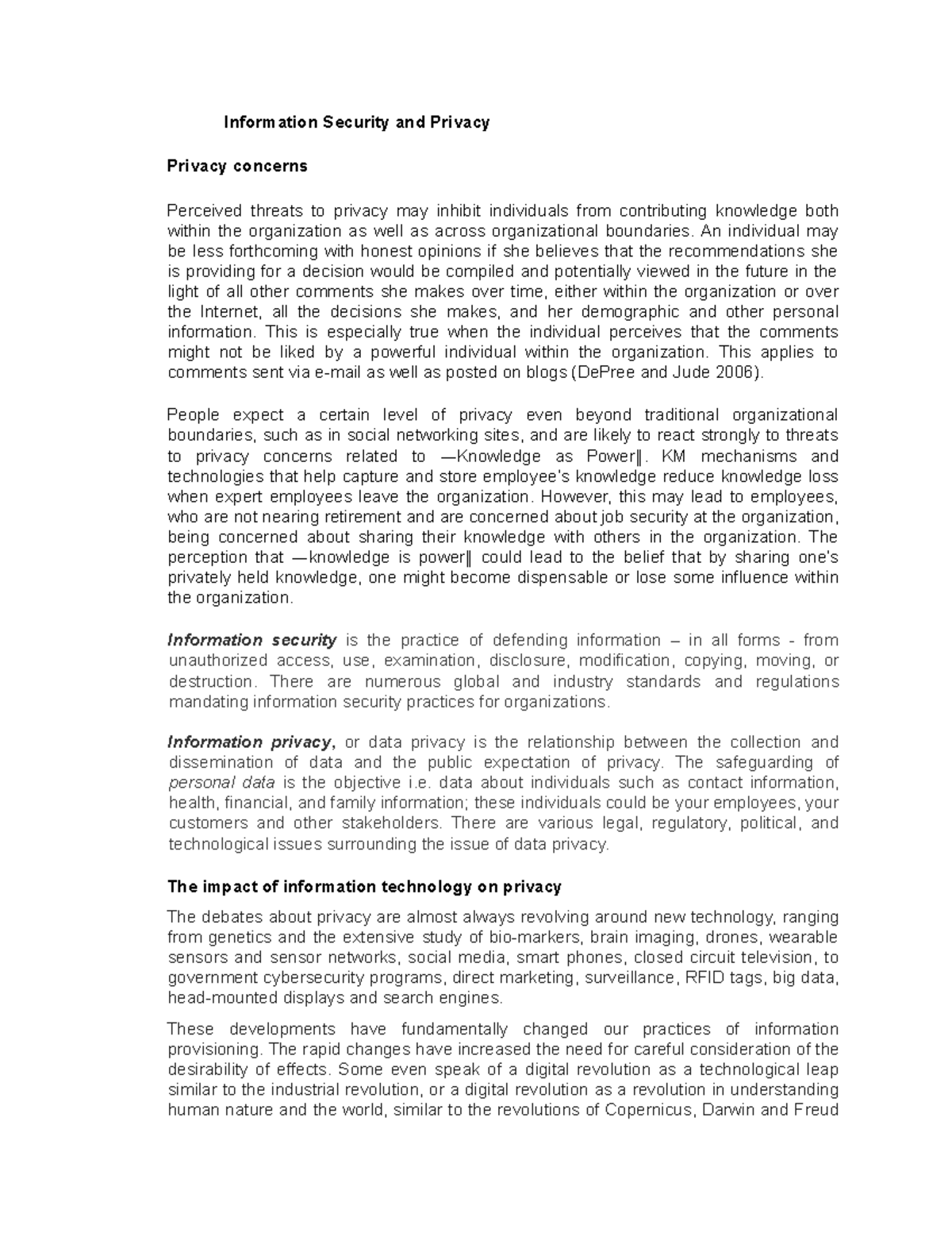 Knowledge and Management in ICT for Business Administration ...
