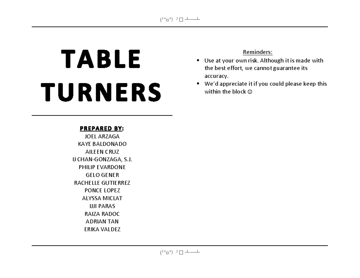 193985749 Legal Research Reviewer (°¥° ! ! ! ! (°¥° ! ! ! TABLE