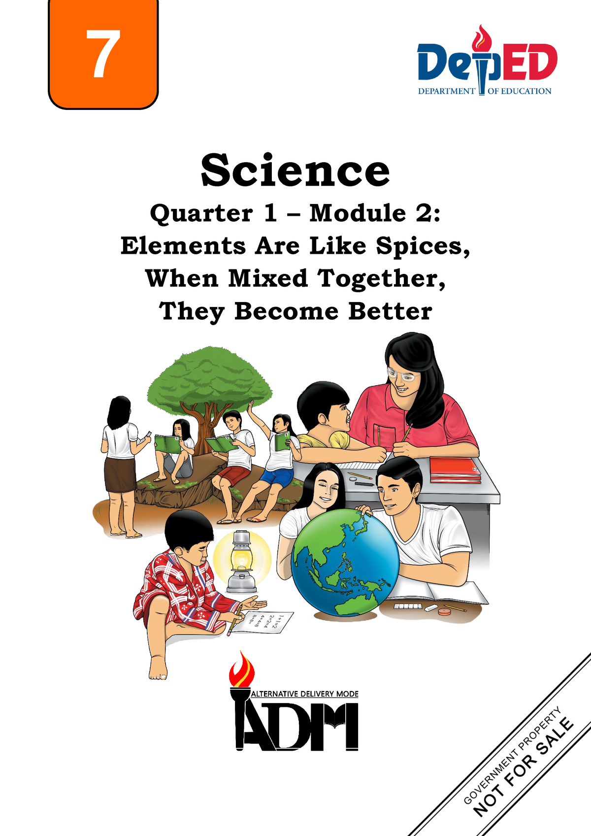 Science 7 Q1 Mod2 Elements Are Like Spices When Mixed Together They